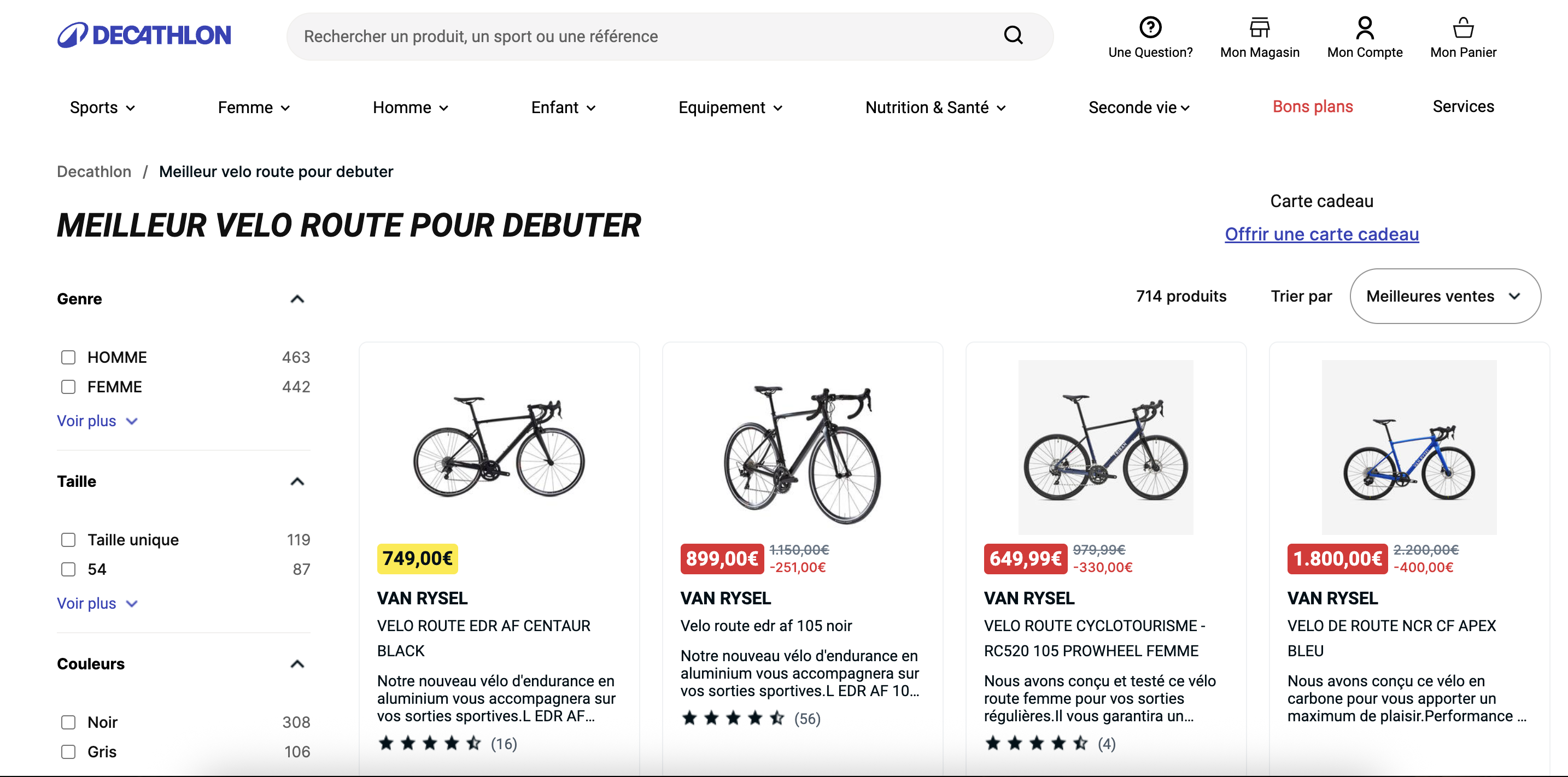 Best racing bike decathlon